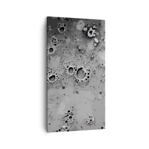 Cuadro sobre lienzo - Impresión de Imagen - Como un paisaje lunar - 45x80 cm