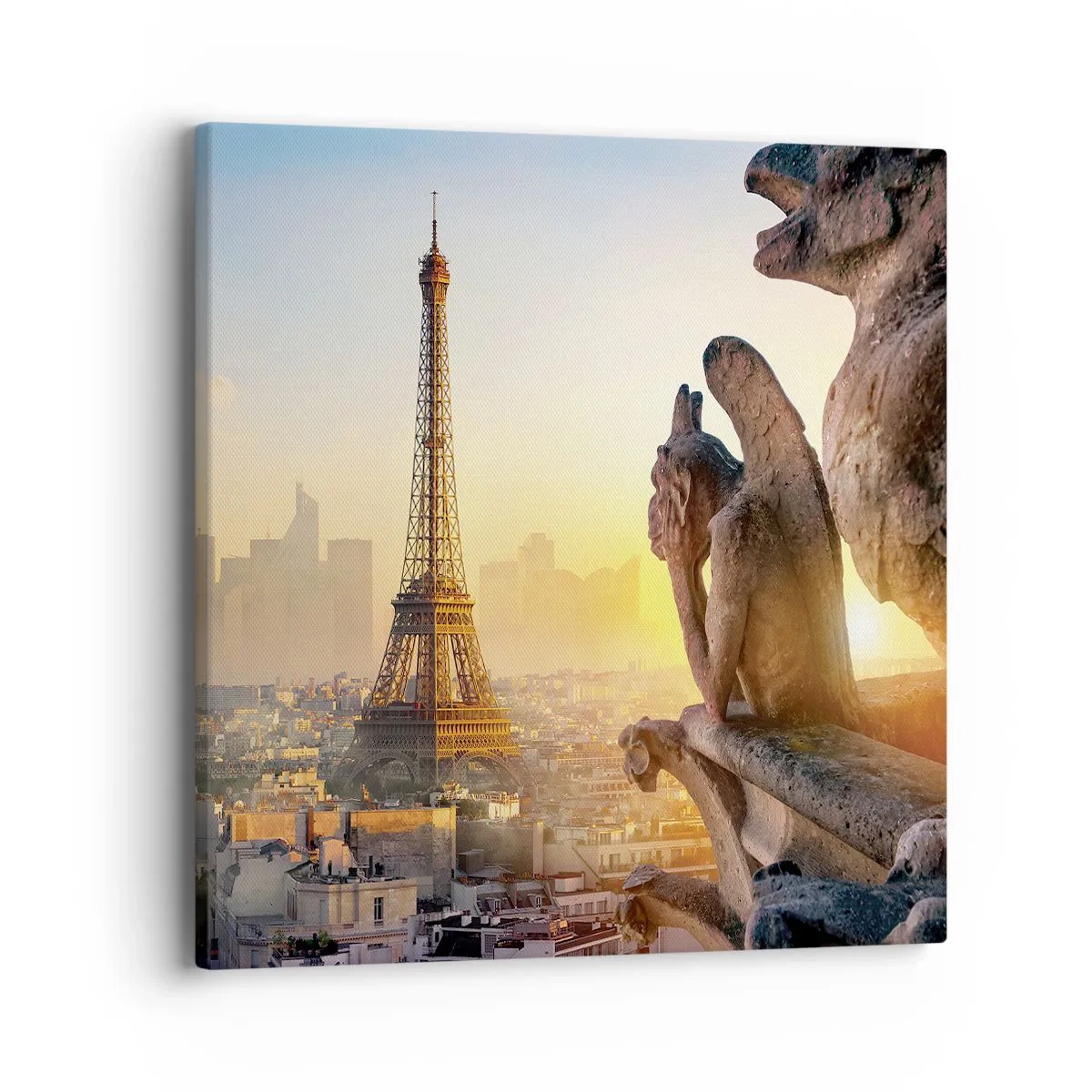 Cuadro sobre lienzo - Impresión de Imagen - Ha cambiado tanto la ciudad... - 40x40 cm