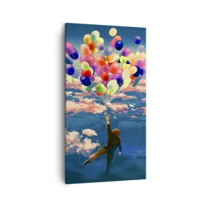 Cuadro sobre lienzo - Impresión de Imagen - Un sueño de infancia hecho realidad - 45x80 cm