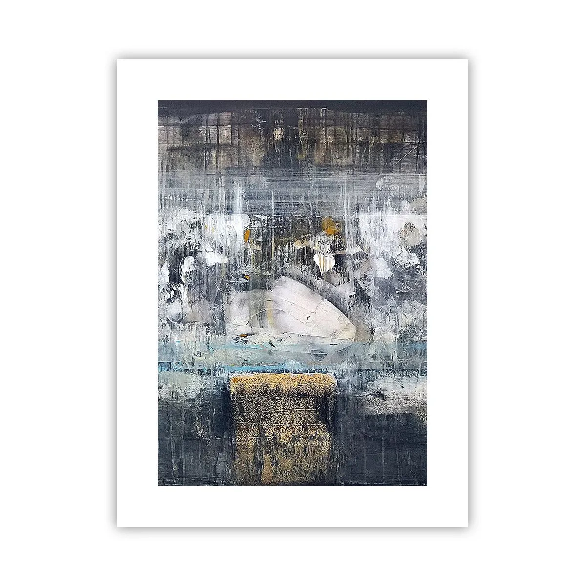 Póster - Hielo abstracto - 30x40 cm