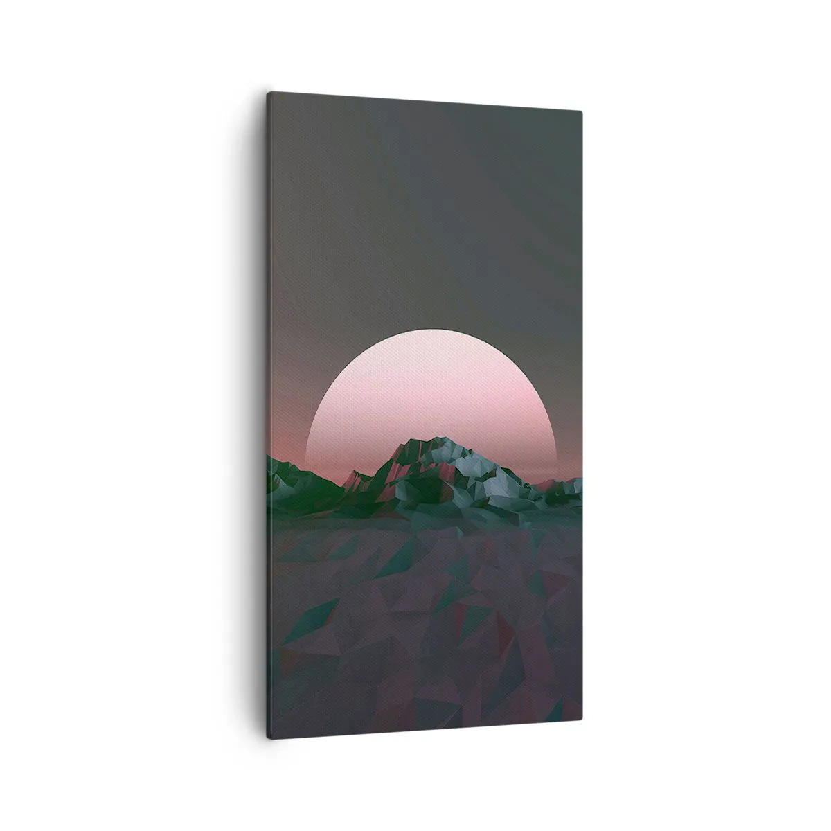 Cuadro sobre lienzo - Impresión de Imagen - En una galaxia muy muy lejana - 55x100 cm