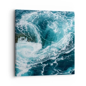Cuadro sobre lienzo - Impresión de Imagen - Torbellino al núcleo de la Tierra - 30x30 cm