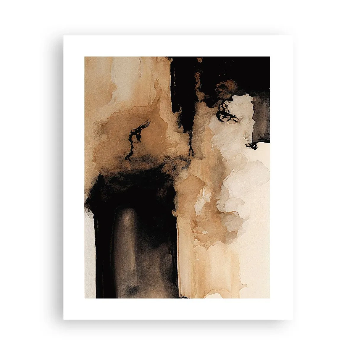 Póster - Una abstracción intrigante - 40x50 cm