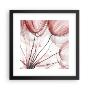 Póster en marco negro - Antes de partir - 30x30 cm