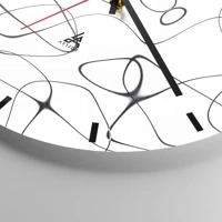 Esfera sin numeración, con rayas