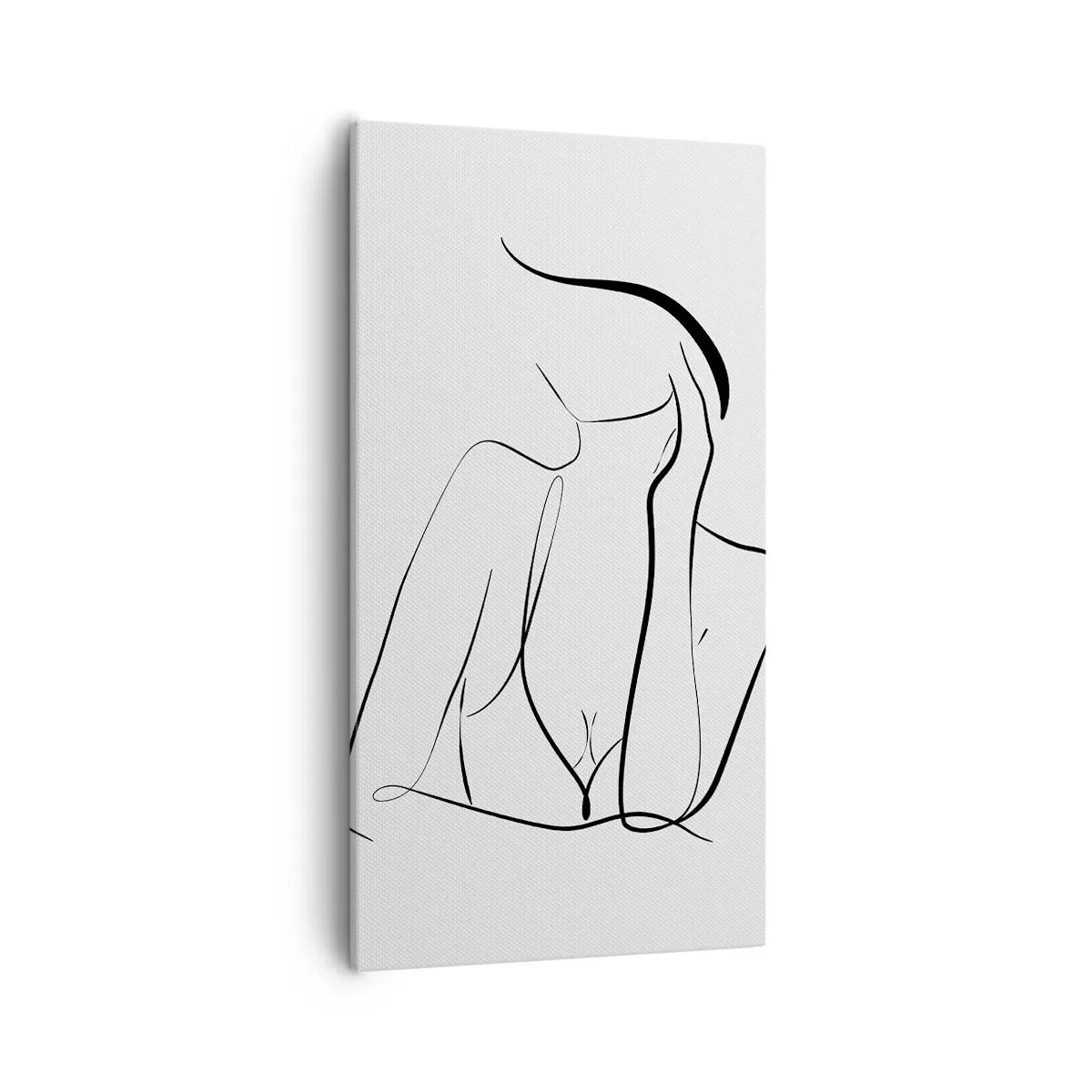 Cuadro sobre lienzo - Impresión de Imagen - En la ola de sueños - 55x100 cm