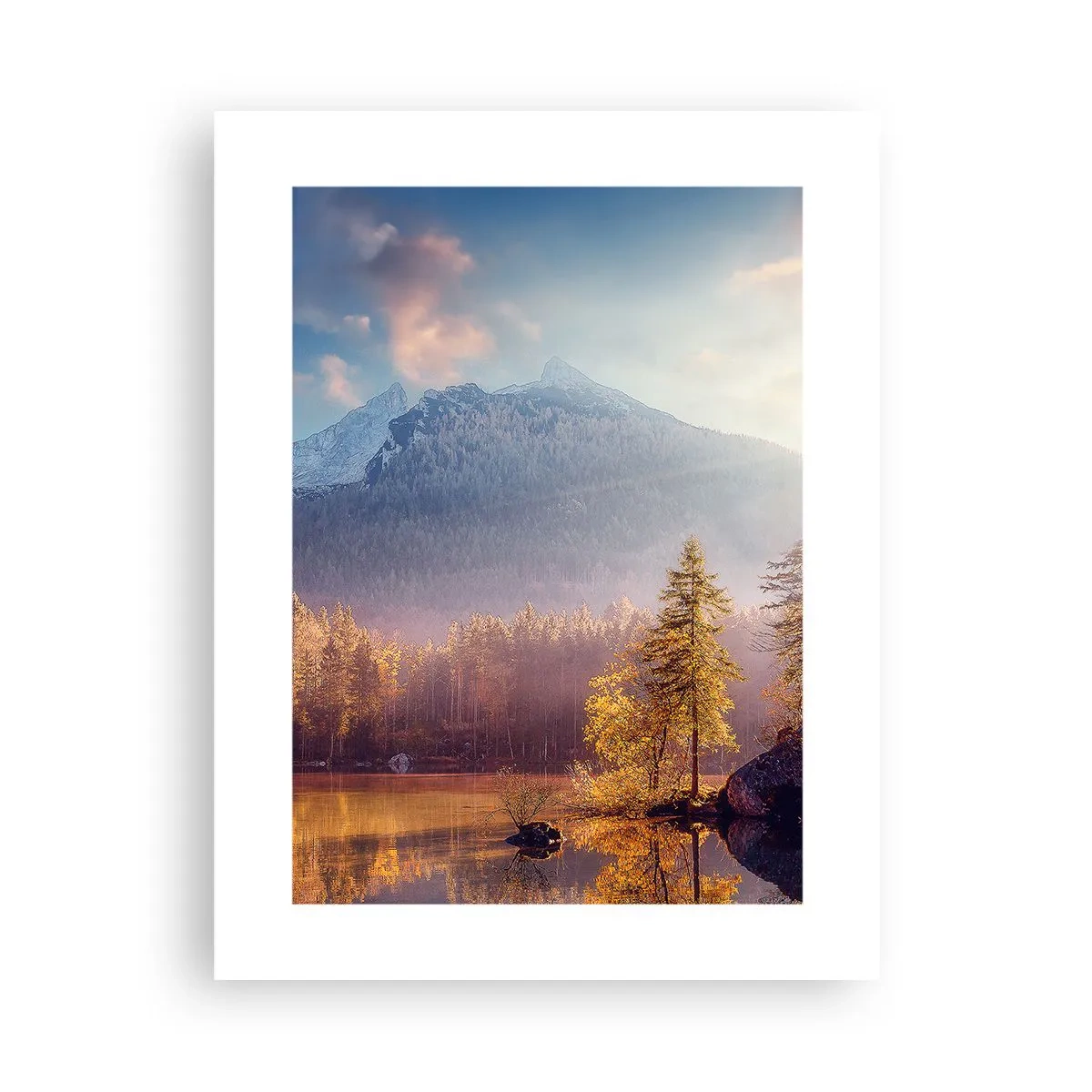 Póster - Entre las montañas y los valles - 30x40 cm