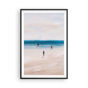 Póster en marco negro - Necesidad natural - 61x91 cm