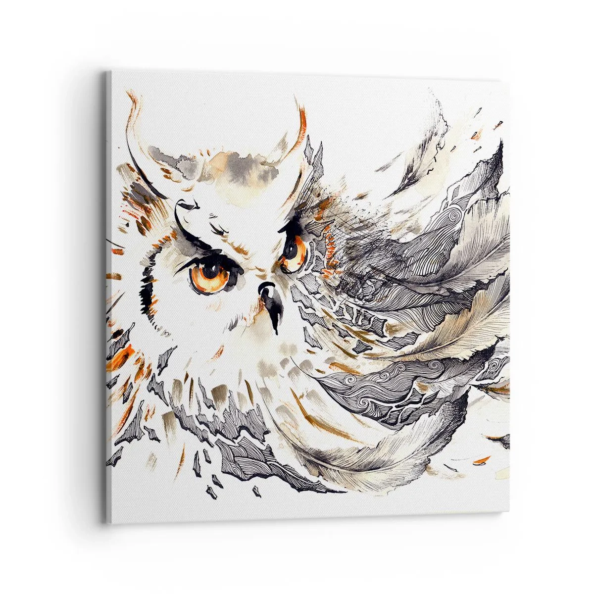 Cuadro sobre lienzo - Impresión de Imagen - Venía de un mundo de magia - 70x70 cm