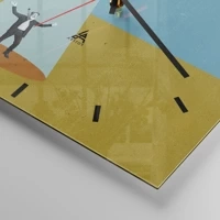 Esfera sin numeración, con rayas