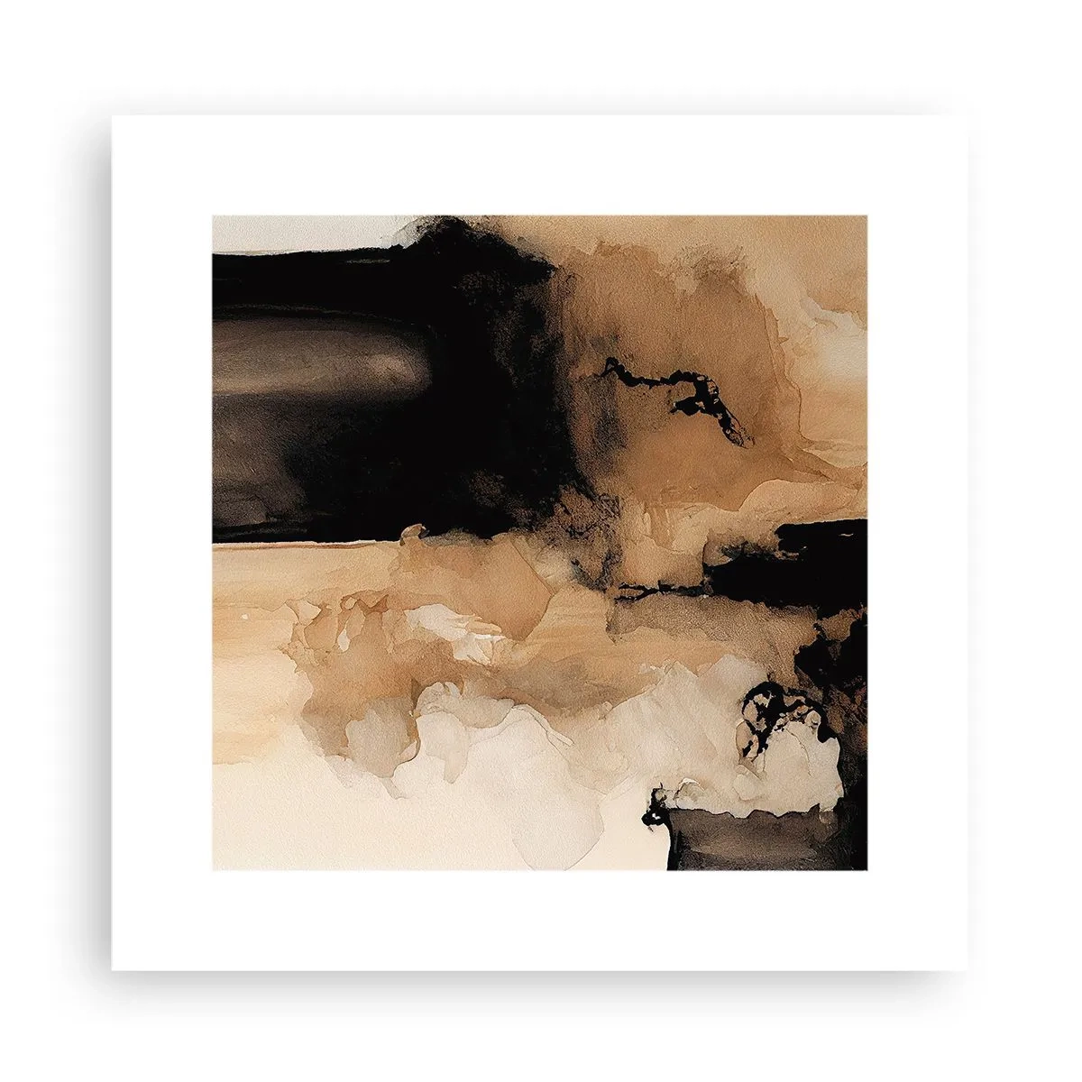 Póster - Una abstracción intrigante - 30x30 cm