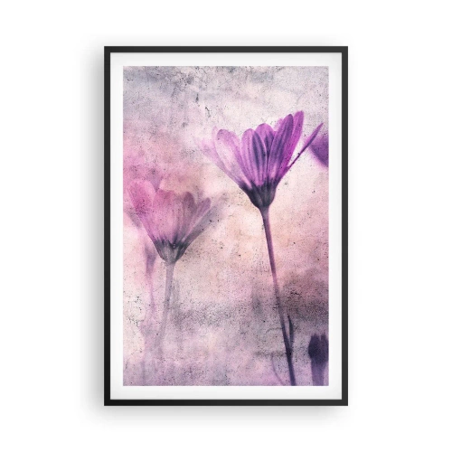 Póster en marco negro - Sueño de flores - 61x91 cm