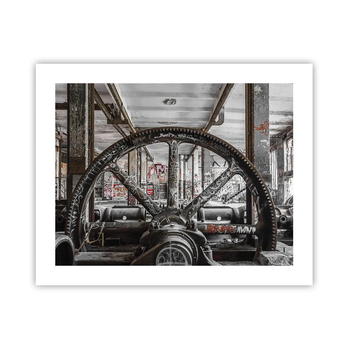 Póster - La vida secreta de una fábrica - 50x40 cm