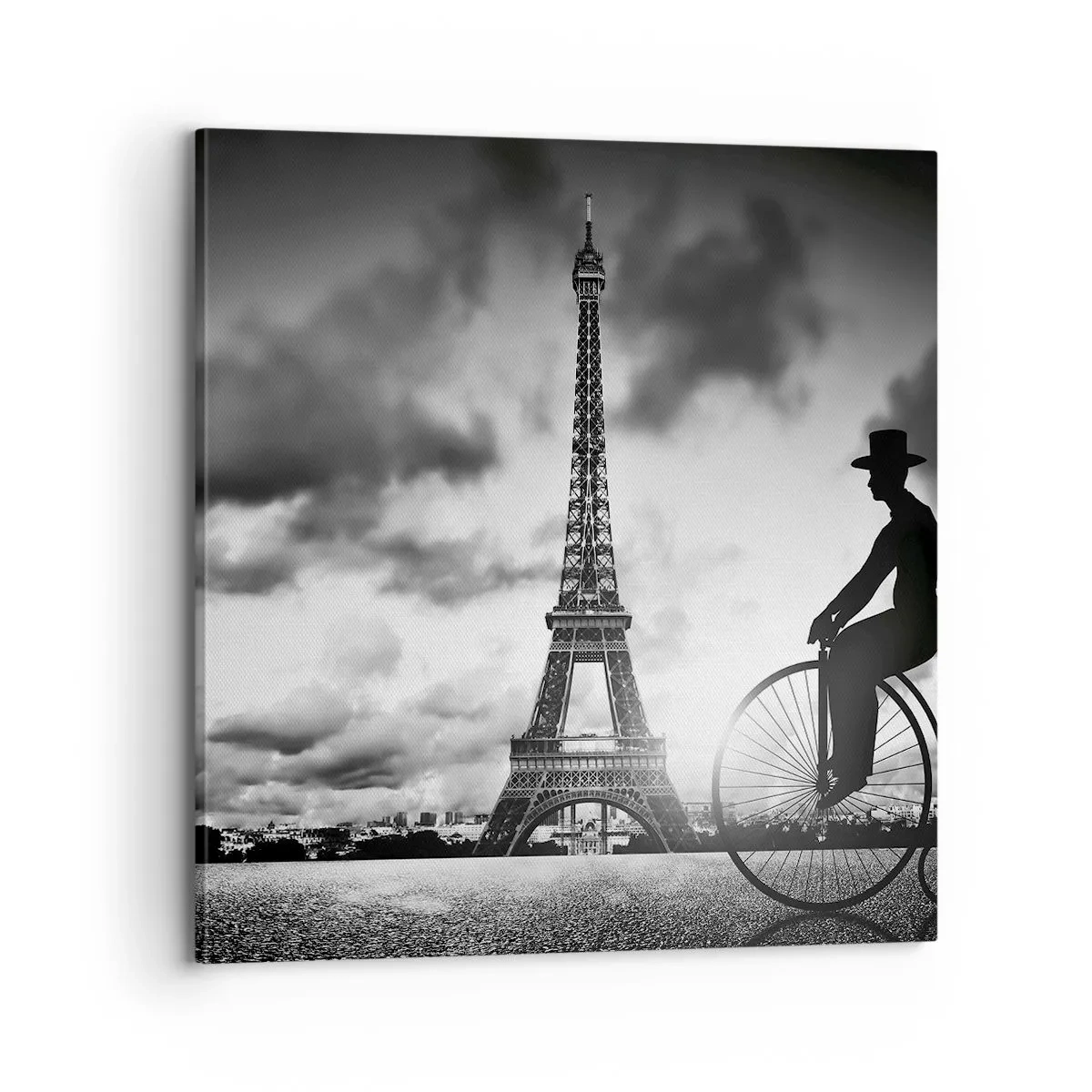 Cuadro sobre lienzo - Impresión de Imagen - Añoranza de la Belle Epoque - 70x70 cm