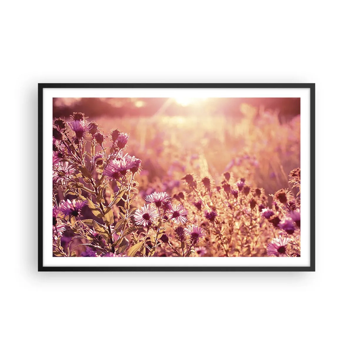 Póster en marco negro - Antes de que se acabe el verano - 91x61 cm