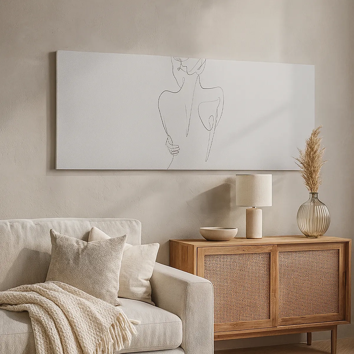 Cuadro sobre lienzo - Impresión de Imagen - Música del cuerpo - 30x30 cm