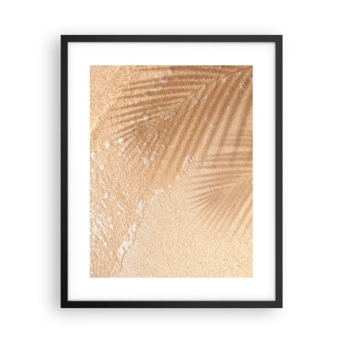 Póster en marco negro - La sombra de un verano caluroso - 40x50 cm