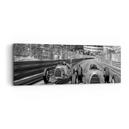 Cuadro sobre lienzo - Impresión de Imagen - Érase una vez en Montecarlo - 90x30 cm