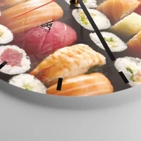 Esfera sin numeración, con rayas