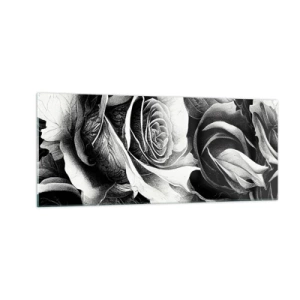 Cuadro sobre vidrio - Impresiones sobre Vidrio - Siempre como una reina - 100x40 cm