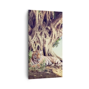 Cuadro sobre lienzo - Impresión de Imagen - Una visión desde el Génesis - 55x100 cm