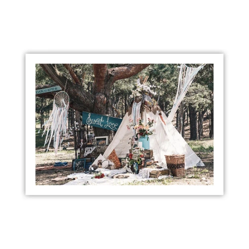 Póster - Amor exótico - 70x50 cm