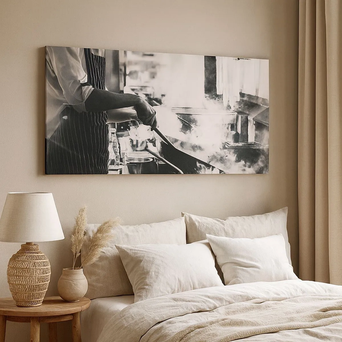 Cuadro sobre lienzo - Impresión de Imagen - Alquimia de sabores - 100x40 cm