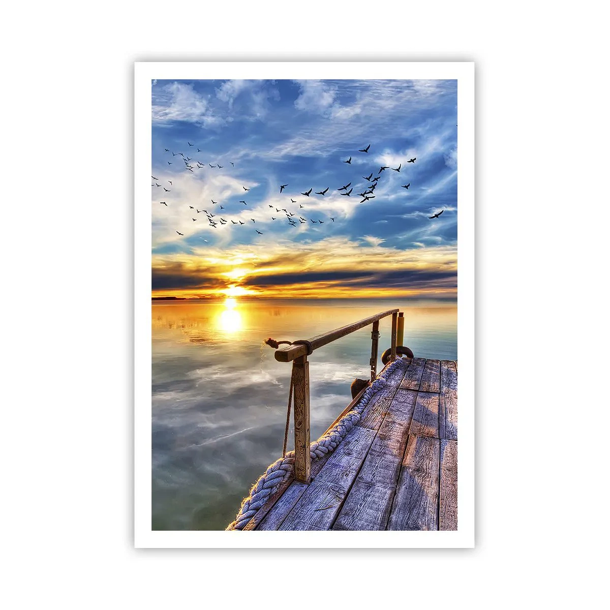 Póster - El viento se va a descansar - 70x100 cm
