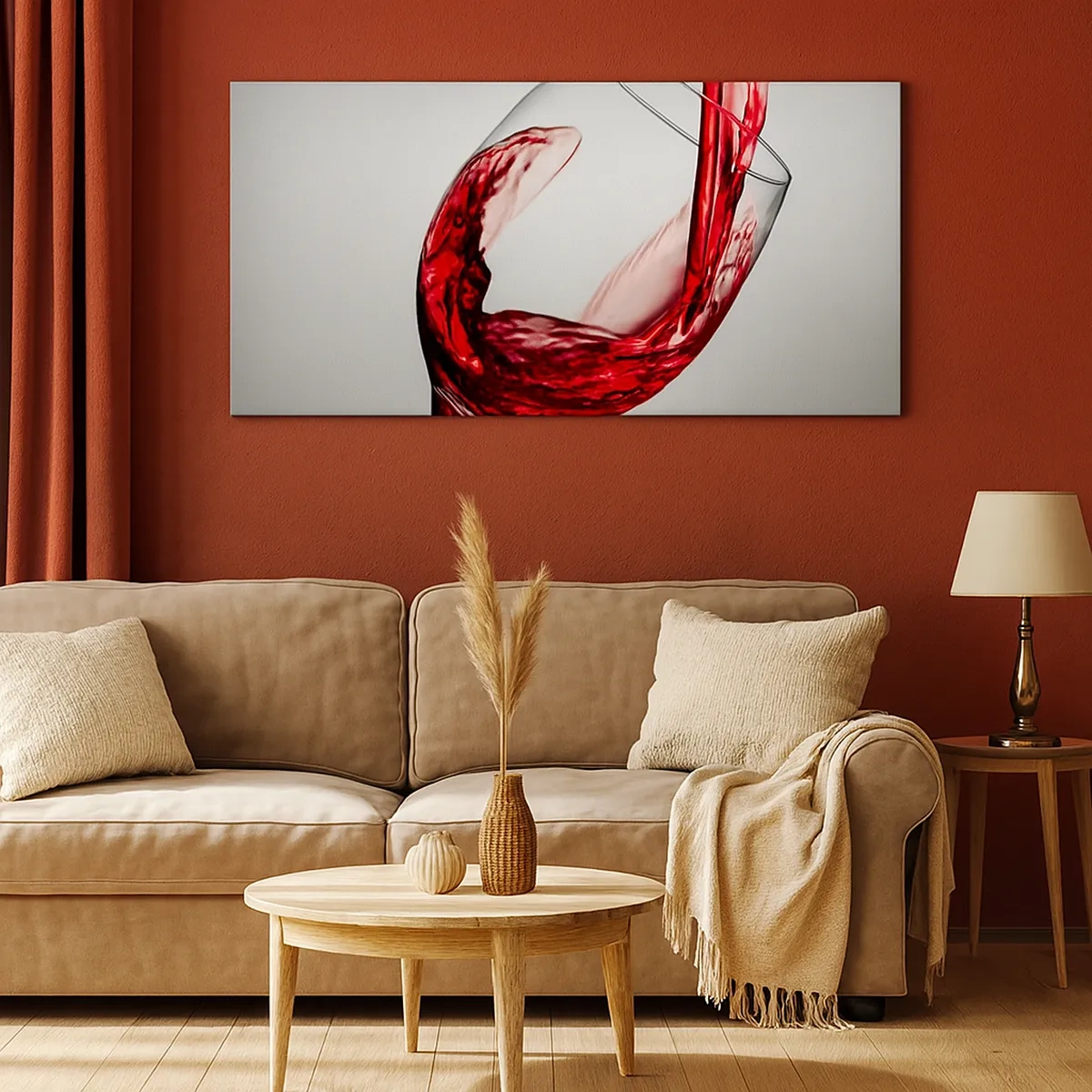 Cuadro sobre lienzo - Impresión de Imagen - Color - Movimiento - Sonido - 30x30 cm