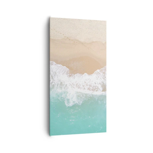 Cuadro sobre lienzo - Impresión de Imagen - Un toque acariciador - 65x120 cm