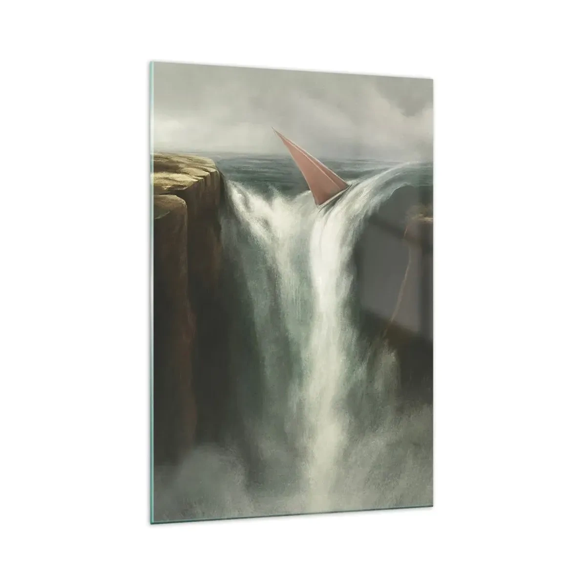 Cuadro sobre vidrio - Impresiones sobre Vidrio - Precauciones de la vida - 70x100 cm