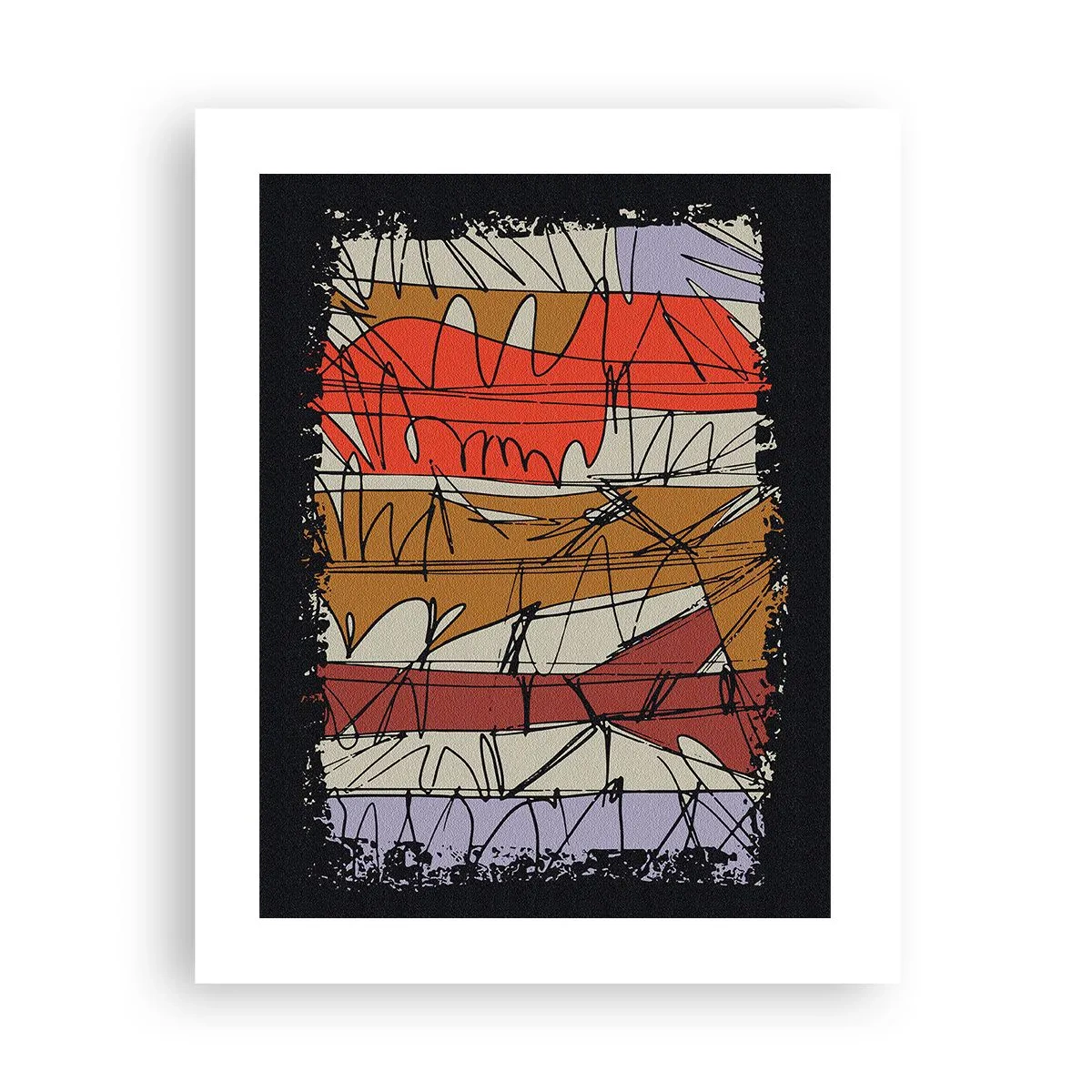 Póster - Composición espontánea - 40x50 cm