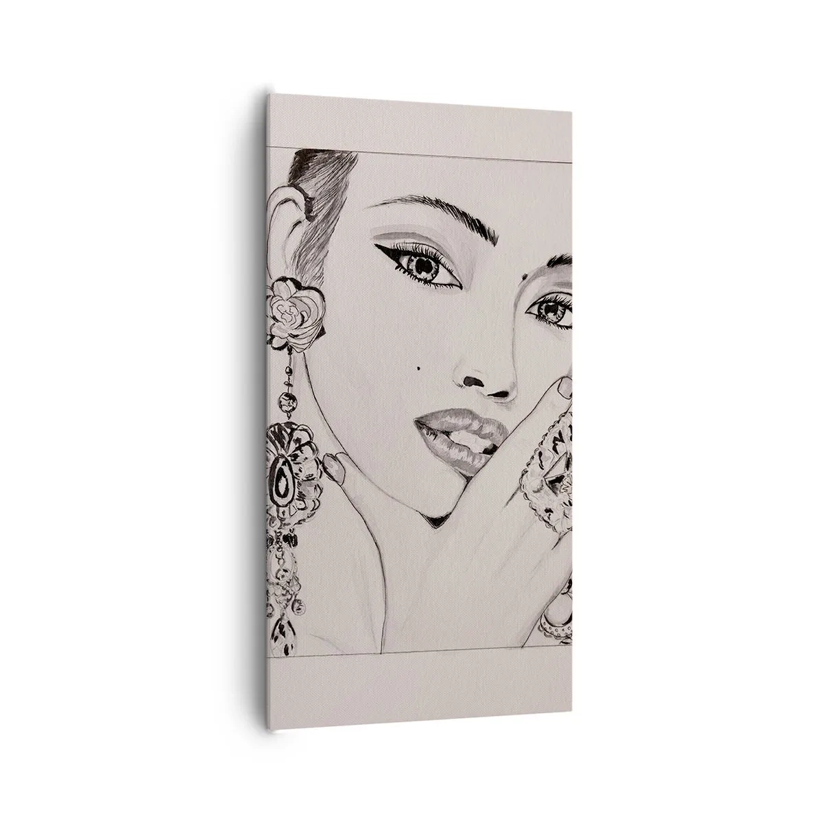 Cuadro sobre lienzo - Impresión de Imagen - La joya más bella - 65x120 cm