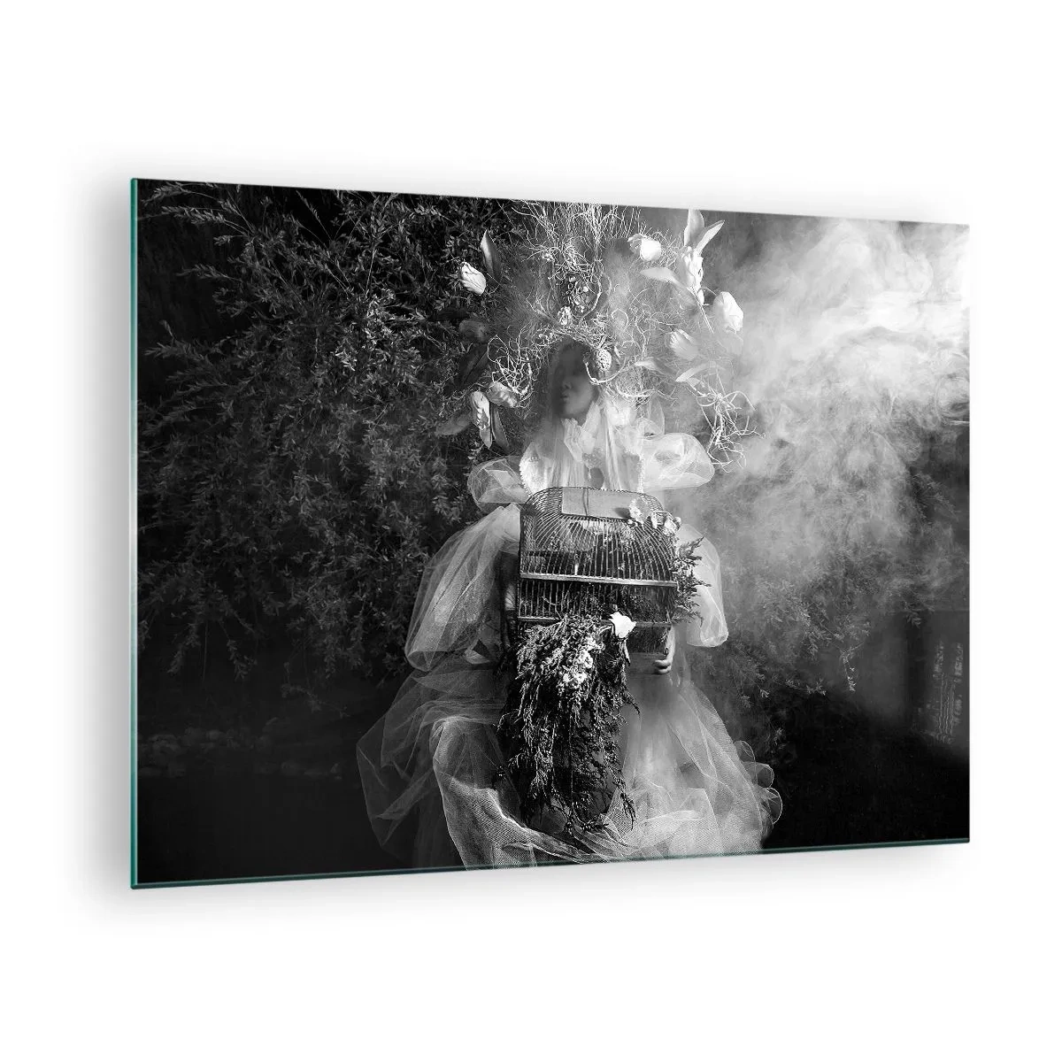 Cuadro sobre vidrio - Impresiones sobre Vidrio - La madre misma - La naturaleza - 70x50 cm