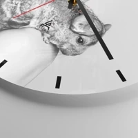 Esfera sin numeración, con rayas