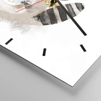 Esfera sin numeración, con rayas