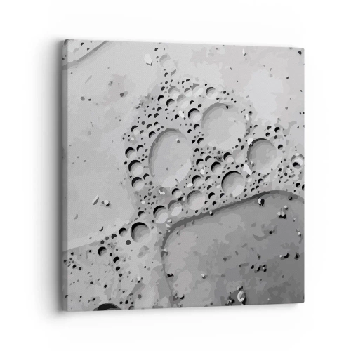 Cuadro sobre lienzo - Impresión de Imagen - Rastro espumoso - 30x30 cm