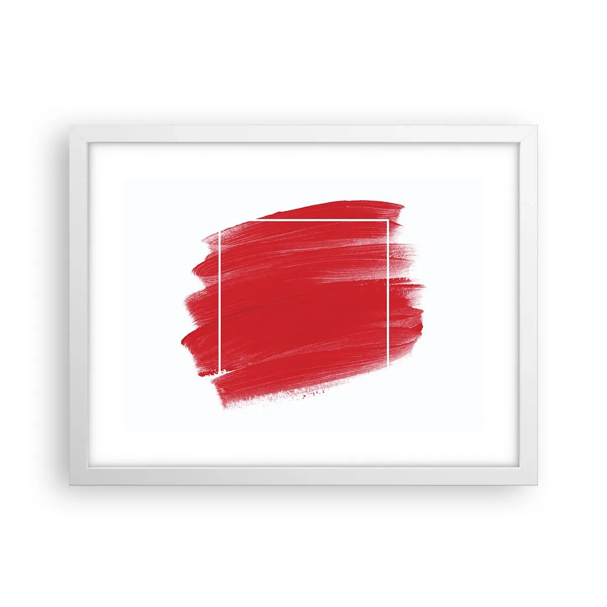 Póster en marco blanco - Fuera del marco - 40x30 cm