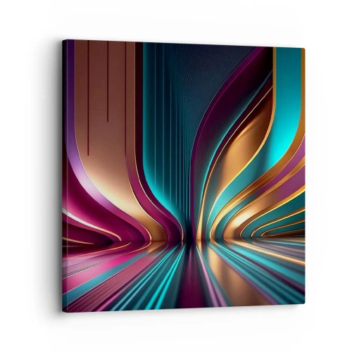 Cuadro sobre lienzo - Impresión de Imagen - Arquitectura de la luz - 30x30 cm
