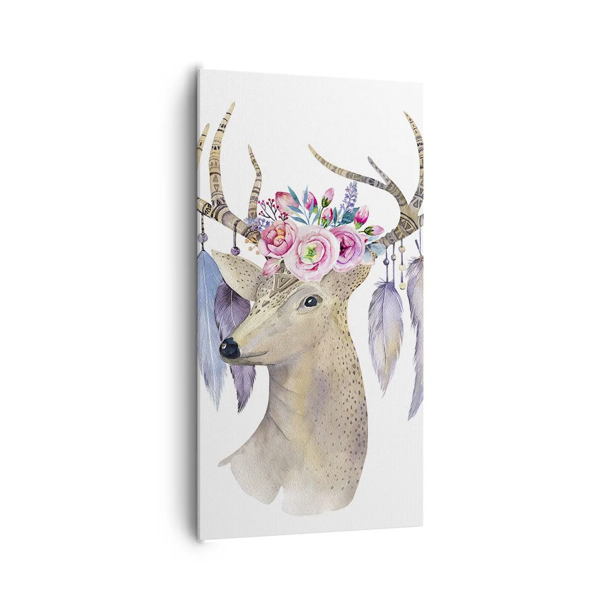 Cuadro sobre lienzo - Impresión de Imagen - Guía del alma - gentil, inocente - 65x120 cm