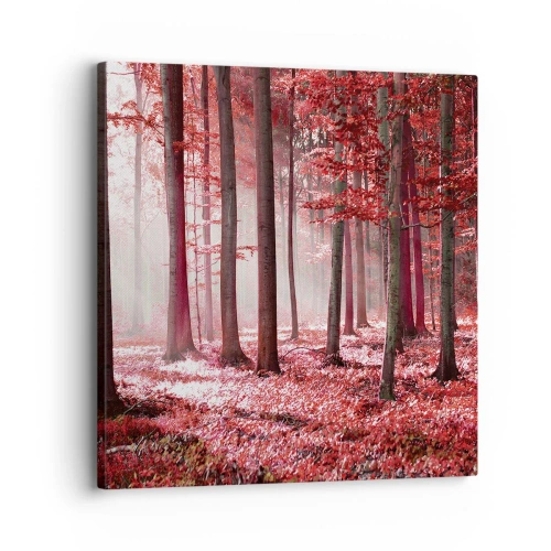 Cuadro sobre lienzo - Impresión de Imagen - Rojo como el que más - 30x30 cm