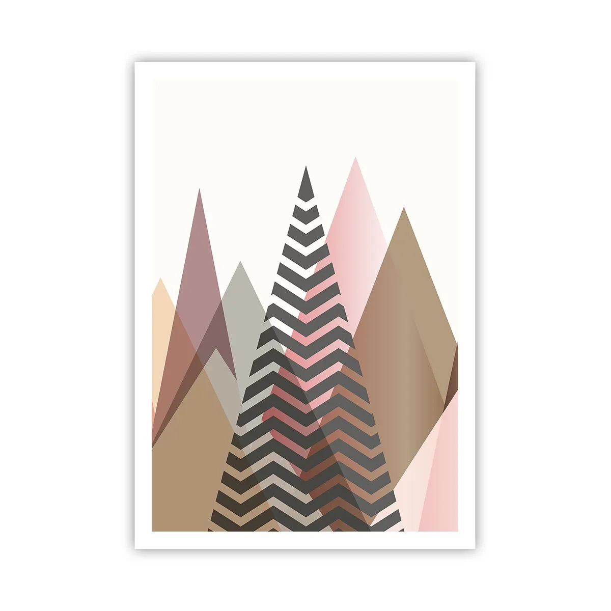 Póster - Una visión piramidal - 70x100 cm