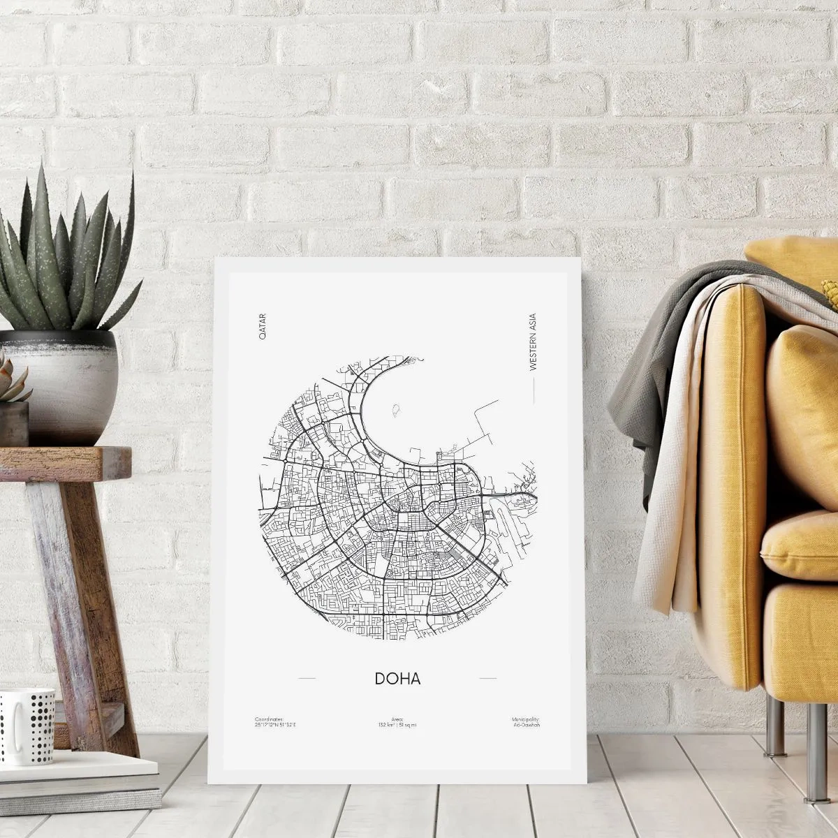 Póster - Anatomía de Doha - 61x91 cm