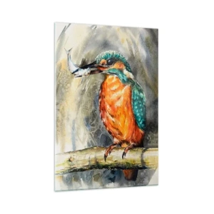 Cuadro sobre vidrio - Impresiones sobre Vidrio - La ley de la naturaleza - 70x100 cm