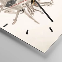 Esfera sin numeración, con rayas