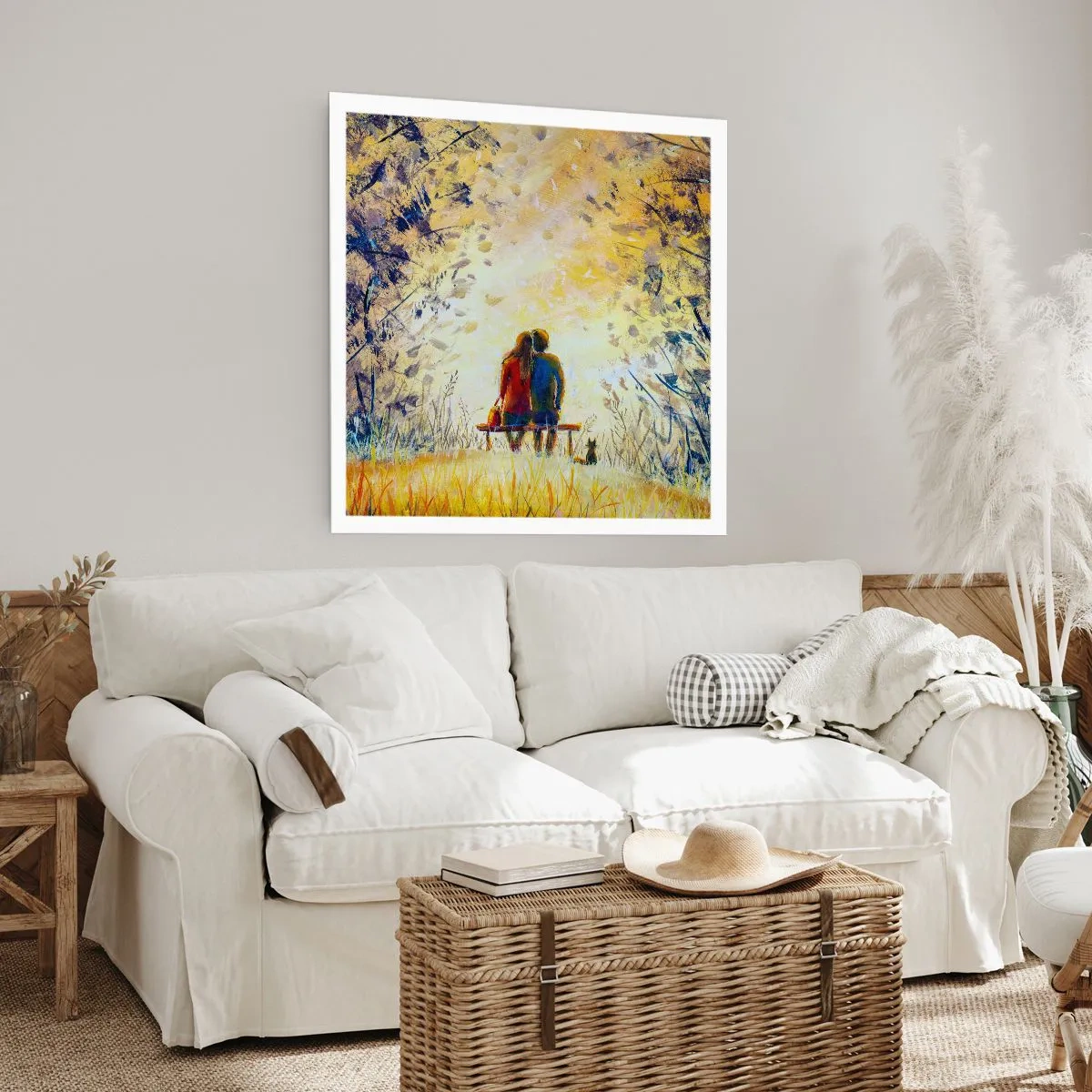 Póster - Un momento mágico - 40x40 cm