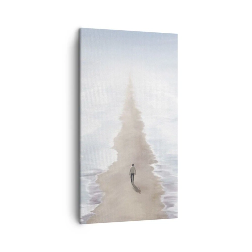 Cuadro sobre lienzo - Impresión de Imagen - Un futuro brillante - 45x80 cm