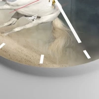 Esfera sin numeración, con rayas