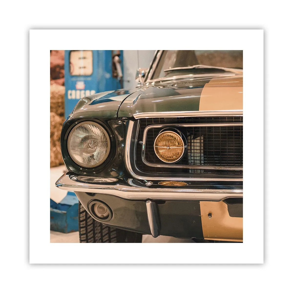 Póster - Encuentro con una leyenda - 40x40 cm