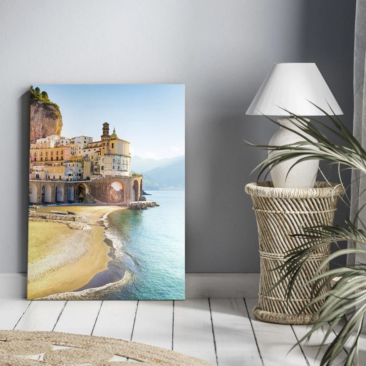 Cuadro sobre lienzo - Impresión de Imagen - Una ciudad extraordinaria - 80x120 cm